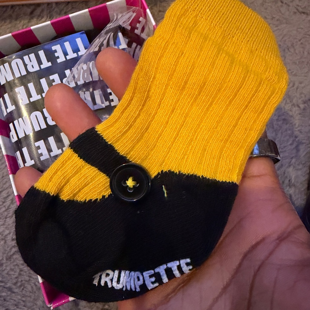 Trumpette Olivia's Button Design Socks